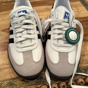 White Sambas - never worn!